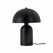 GloboStar® GASCO 204-0146 Μοντέρνο Eπιτραπέζιο Φωτιστικό Μονόφωτο 1 x E27 IP20 Μαύρο Μέταλλο - Μ25 x Π25 x Υ35cm
