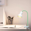 GloboStar® TAVOLO 204-0153 Παιδικό Eπιτραπέζιο Φωτιστικό Μονόφωτο 1 x E27 IP20 Πράσινο & Λευκό Πλαστικό - Μ11 x Π9 x Υ35cm