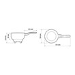 L9712.2 ΚΑΤΣΑΡΟΛΑΚΙ ΗΛΕΚΤΡΙΚΟ ELECTRIC SAUCEPAN 12V 170W 13A Φ18cm 1,9Lt ΜΕ ΦΙΣ ΑΝΑΠΤΗΡΑ LAMPA - 1 ΤΕΜ.