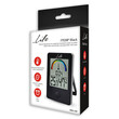 LIFE iTemp Black Thermometer/hygrometer with clock