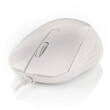 NEDIS MSWD300WT Wired Desktop Mouse 1000 dpi 3-Button White
