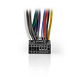 NEDIS ISOCKW16PVA Kenwood 16-Pin ISO Cable Radio connector - 2x Car connector 0.
