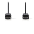 NEDIS CCGP37010BK20 DisplayPort Cable DisplayPort Male-DisplayPort Male 2.0m Bla