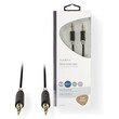 NEDIS CABW22000AT10 Stereo Audio Cable 3.5 mm Male - 3.5 mm Male 1.0m Anthracite
