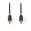 NEDIS CABW22000AT10 Stereo Audio Cable 3.5 mm Male - 3.5 mm Male 1.0m Anthracite
