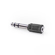 NEDIS CAGP23930BK Stereo Audio Adapter 6.35mm Male - 3.5mm Female 10 pieces Blac