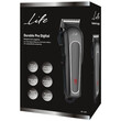 LIFE Durable Pro Digital Hair Clipper Cord & Cordless, Matte Black