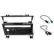 Bmw e46 κιτ Μετατόπισης Hvac (Single Row) με usb Θύρεςd-dvn-E46hrsusb