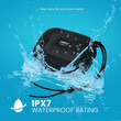 SONICGEAR PORTABLE BT5.3 WATERPROOF SPEAKER SONICGO! 101 AQUA RED