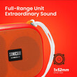 SONICGEAR PORTABLE BT5.3 WATERPROOF SPEAKER SONICGO! 101 AQUA RED