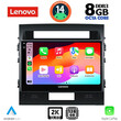 LENOVO SSW 10724_CPA (10inc) MULTIMEDIA TABLET for TOYOTA LAND CRUISER mod. 2008-2015