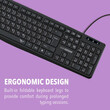 ALCATROZ SILENT USB WIRED KEYBOARD KB1500 BLACK