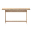 Τραπέζι Kumba pakoworld σε oak απόχρωση 80x40x42εκ