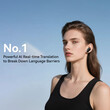 BLACKVIEW BT5.4 ENC EARBUDS WITH AI TRANSLATE FUNCTION BLACK