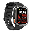 BLACKVIEW MULTI-FUNCTION SMARTWATCH WITH FLASHLIGHT COMPASS BT CALL & HEALTH MANAGEMENT BLACK