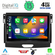 DIQ BXD 6172_CPA (9inc) MULTIMEDIA TABLET for FORD RANGER mod. 2015-2018