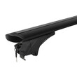 14680/MB ΜΠΑΡΕΣ ΑΛΟΥΜΙΝΙΟΥ SONIC BLACK 120cm ΣΕ ΜΑΥΡΟ ΧΡΩΜΑ ΓΙΑ ΟΡΟΦΗ ΜΕ FLUSH ΚΑΙ RAISED RAILS MENABO - 2 ΤΕΜ.