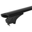 14680/MB ΜΠΑΡΕΣ ΑΛΟΥΜΙΝΙΟΥ SONIC BLACK 120cm ΣΕ ΜΑΥΡΟ ΧΡΩΜΑ ΓΙΑ ΟΡΟΦΗ ΜΕ FLUSH ΚΑΙ RAISED RAILS MENABO - 2 ΤΕΜ.