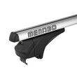 14710/MB ΜΠΑΡΕΣ ΑΛΟΥΜΙΝΙΟΥ ARIEM XL 131,5 cm ΣΕ ΑΣΗΜΙ ΧΡΩΜΑ ΓΙΑ ΟΡΟΦΗ ΜΕ FLUSH ΚΑΙ RAISED RAILS MENABO - 2 ΤΕΜ.