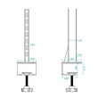 Pegboard Αξεσουάρ Γραφείων - Eureka Ergonomic APRB-01B-US