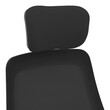 Καρέκλα γραφείου Peja pakoworld mesh ύφασμα μαύρο 58x60x107-117εκ
