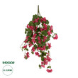 GloboStar® Artificial Garden BOUGAINVILLEA BRANCH 20663 Τεχνητό Κρεμαστό Διακοσμητικό Κλαδί Μπουκανβίλιας Φουξ Μ45 x Π12 x Υ90cm