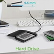 ICY BOX EXTERNAL USB-C 3.2 GEN2 TOOLLESS 2.5' SATA ENCLOSURE BLACK
