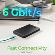 ICY BOX EXTERNAL USB-C 3.2 GEN2 TOOLLESS 2.5' SATA ENCLOSURE BLACK