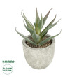 GloboStar® Artificial Garden SUCCULENT ALOE 21022 Τεχνητό Διακοσμητικό Φυτό Αλόη Μ6 x Π6 x Υ12cm