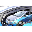 ΑΝΕΜ.SET11307 ΑΝΕΜΟΘΡΑΥΣΤΕΣ ΓΙΑ BYD DOLPHIN 5D 2021+ ΣΕΤ ΑΥΤΟΚΙΝΗΤΟΥ ΑΠΟ ΕΥΚΑΜΠΤΟ ΦΙΜΕ ΠΛΑΣΤΙΚΟ HEKO - 4 ΤΕΜ.