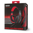 Nod g-hds-001 Gaming Headset Black With red led