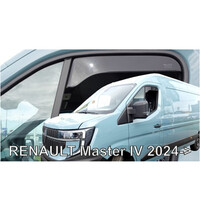 ΑΝΕΜ.27034/VAN ΑΝΕΜΟΘΡΑΥΣΤΕΣ ΓΙΑ RENAULT MASTER IV ΚΟΝΤΟ 2024+ ΖΕΥΓΑΡΙ ΑΠΟ ΕΥΚΑΜΠΤΟ ΦΙΜΕ ΠΛΑΣΤΙΚΟ HEKO - 2 ΤΕΜ.