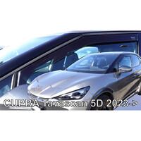 ΑΝΕΜ.28265 ΑΝΕΜΟΘΡΑΥΣΤΕΣ ΓΙΑ CUPRA TAVASCAN 5D 2023+ ΖΕΥΓΑΡΙ ΑΠΟ ΕΥΚΑΜΠΤΟ ΦΙΜΕ ΠΛΑΣΤΙΚΟ HEKO - 2 ΤΕΜ