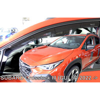 ΑΝΕΜ.SET28534 ΑΝΕΜΟΘΡΑΥΣΤΕΣ ΓΙΑ SUBARU CROSSTREK III (GU) 5D 2022+ ΣΕΤ ΑΥΤΟΚΙΝΗΤΟΥ ΑΠΟ ΕΥΚΑΜΠΤΟ ΦΙΜΕ ΠΛΑΣΤΙΚΟ HEKO - 4 ΤΕΜ