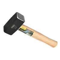 DELI βαριοπούλα DL448010 με ξύλινη λαβή, 1000gr, 270mm