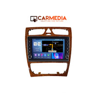 CARMEDIA CM2089B-13 KNOB TABLET 9'' OEM MERCEDES C (W203) 1999-2004 BROWN
