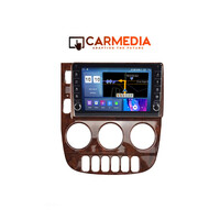 CARMEDIA CM2089B-13 KNOB TABLET 9'' OEM MERCEDES ML (W163) 1998-2005 BROWN