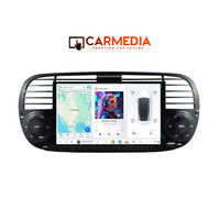 CARMEDIA CMTDU4087-3 OEM 7'' FIAT 500 2007-2015 BLACK