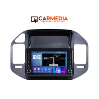 CARMEDIA CM2089B-13 KNOB TABLET 9'' OEM MITSUBISHI PAJERO 1999-2006 FULL FRAME