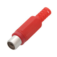 DM-2222 . Φις RCA Θηλυκό Κόκκινο