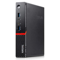 LENOVO PC ThinkCentre M700 Micro, Refurbished Grade A Repainted, i5-6400T, 8/128GB SSD, FreeDOS