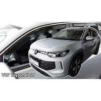 ΑΝΕΜ.31042 ΑΝΕΜΟΘΡΑΥΣΤΕΣ ΓΙΑ VW TAYRON 5D 2024+ ΖΕΥΓΑΡΙ ΑΠΟ ΕΥΚΑΜΠΤΟ ΦΙΜΕ ΠΛΑΣΤΙΚΟ HEKO - 2 ΤΕΜ