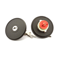 015303/FA ΤΑΠΑ ΒΕΝΖΙΝΗΣ ΜΕ ΚΛΕΙΔΙ ΓΙΑ OPEL CORSA 1984-1990 5D / ASCONA 1981-1985 ΣΕ ΜΑΥΡΟ ΧΡΩΜΑ FARMA - 1 τεμ.