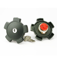 015515/FA ΤΑΠΑ ΒΕΝΖΙΝΗΣ ΜΕ ΚΛΕΙΔΙ ΓΙΑ VW GOLF DIESEL 1974-1983 / SCIROCCO 1978-1992 / JETTA 1979-1983 ΣΕ ΜΑΥΡΟ ΧΡΩΜΑ FARMA - 1 τεμ.