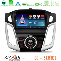 Bizzar lq Series 4core Android14 2+32gb Ford Focus 2012-2018 Navigation Multimedia Tablet 9" με Carplay & Android Auto u-lq-Fd0845