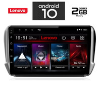 IQ-AN X6882_GPS (10inc). PEUGEOT 208-2008 mod. 2012-2019