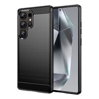 POWERTECH Θήκη Carbon MOB-2007 για Samsung S24 Ultra, μαύρη
