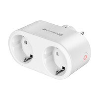KM2203 . Smart πολύπριζο WiFi 2 θέσεων Kruger&Matz Connect P5 λευκό Tuya
