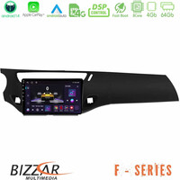Bizzar f Series 8core Android14 4+64gb  Citroen c3 2009-2016 Navigation Multimedia Tablet 9"  με Carplay & Android Auto (Μαύρο Γυαλιστερό) u-f-Ct1948bl