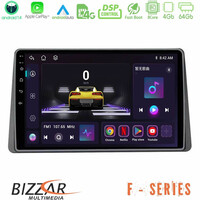 Bizzar f Series 8core Android14 4+64gb  Renault Arkana 2019-> Navigation Multimedia Tablet 9" με Carplay & Android Auto με Carplay & Android Auto u-f-Dc1127